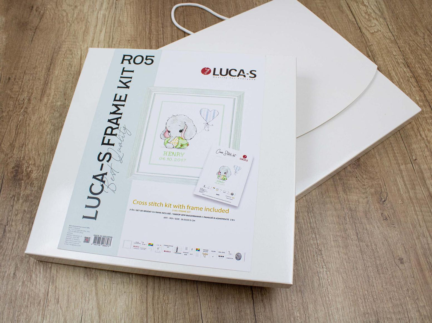 Set de brodat cu rama inclusă Luca-S, R05