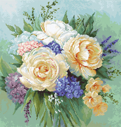 Seturi de Brodat Goblen Luca-S - Buchet floral, G600