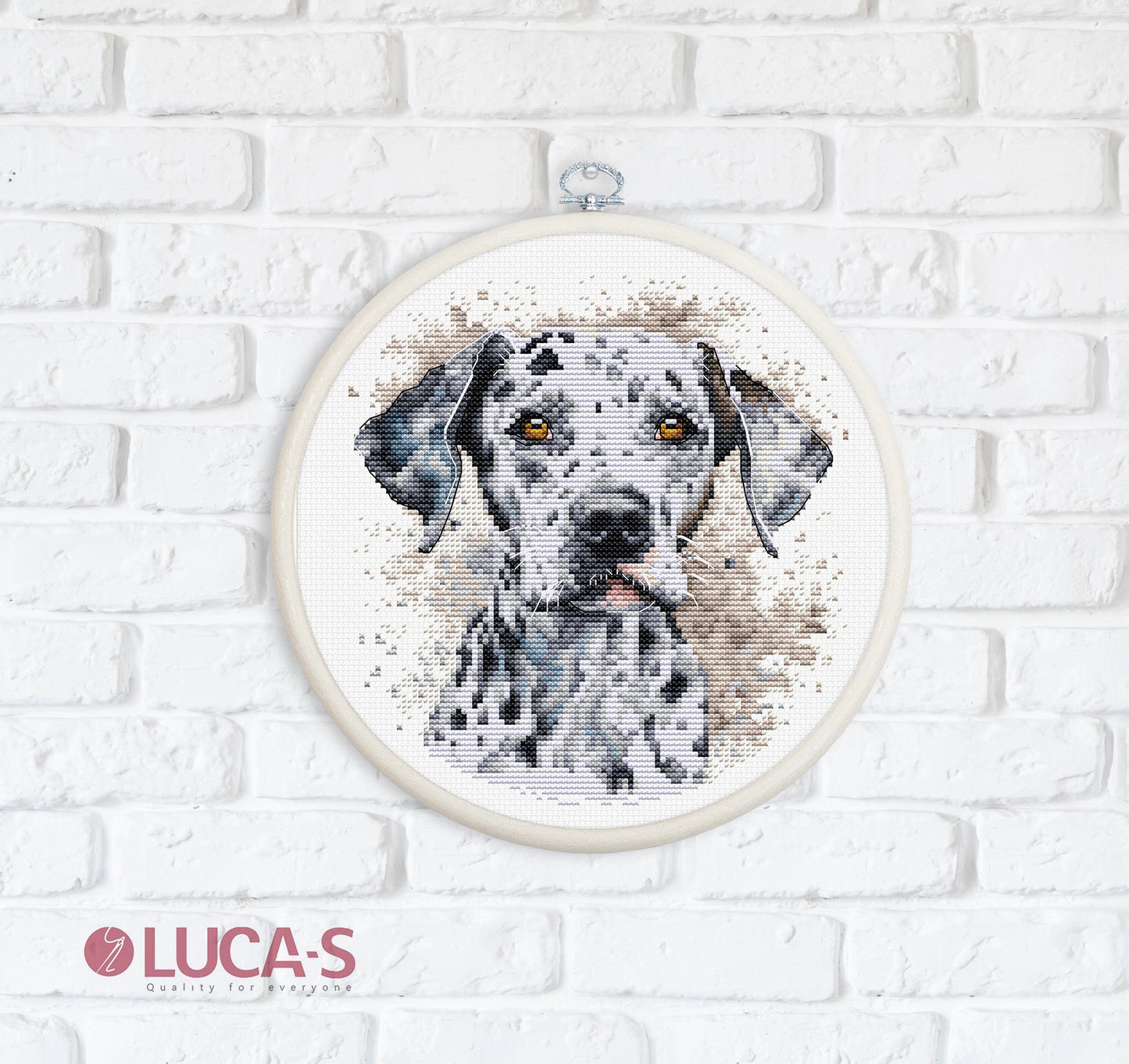 Набор для вышивания с рамкой Luca-S - BC208 Dalmatian