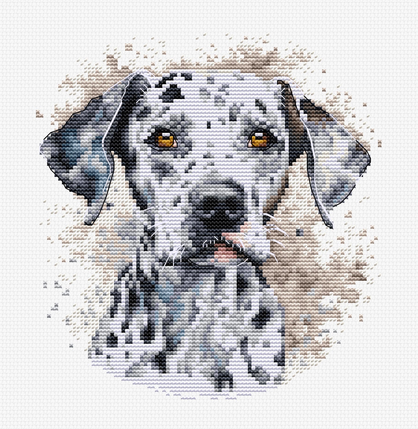 Набор для вышивания с рамкой Luca-S - BC208 Dalmatian