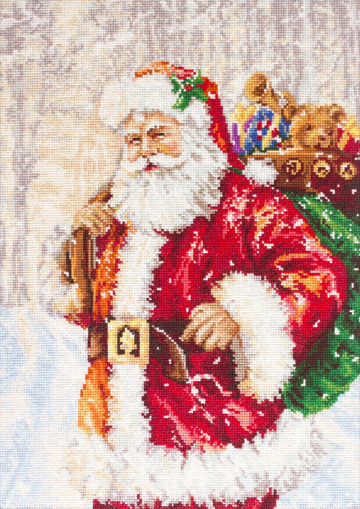 Набор для вышивки крестом Лука-С - В575 Дед Мороз