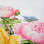 Set de brodat în cruciuliță Luca-S - BU4003 Trandafiri galbeni si trandafiri Bengal