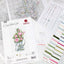 Cross Stitch Kit Luca-S - Bouquet with roses - HobbyJobby