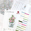 Cross Stitch Kit Luca-S - Bouquet with roses - HobbyJobby