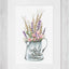 Cross Stitch Kit Luca-S - Bouquet with lavender - HobbyJobby