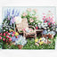 Set de brodat în cruciuliță Luca-S - B2344 Grădină cu flori