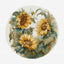 Set de brodat în cruciuliță cu inelul de brodat inclus - BC202 Floarea soarelui