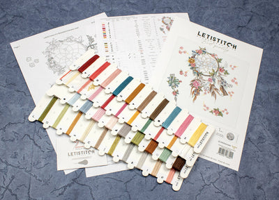 Набор для вышивания крестом Letistitch - Spring Dreams, L8035