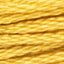 Stranded Cotton Luca-S - 340 / DMC 729 / Anchor 890 Stranded Cotton - HobbyJobby